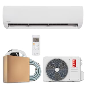 Alpic Eco 12,000 BTU 1 Ton Ductless Mini Split Air Conditioner with Heat Pump and Self Install Kit - 208/230-Volt 60 Hz