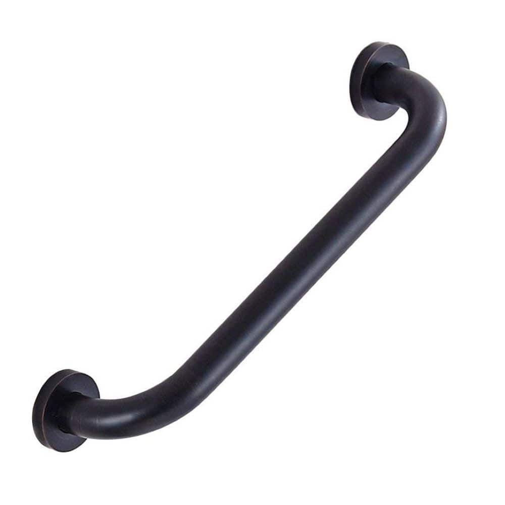 12 in. Concealed Screw Bathroom Shower Grab Bar Oil Rubbed Bronze Finish Heavy-Duty Safety Handrail Piece price history on PriceWatchPro