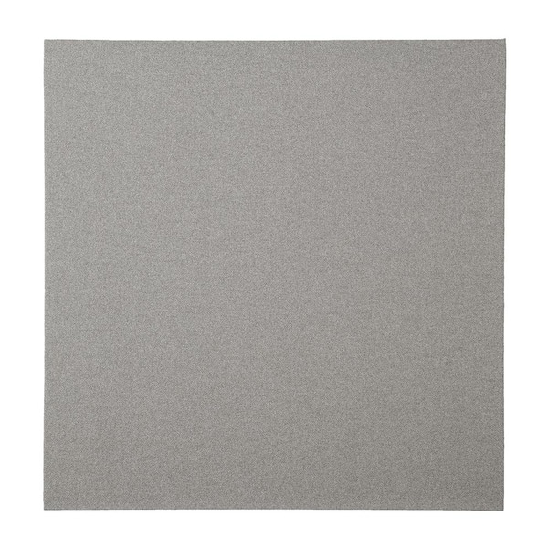24 in. x 24 in. Performance plus Acoustic Grey Fabric Square Sound Absorbing Panel