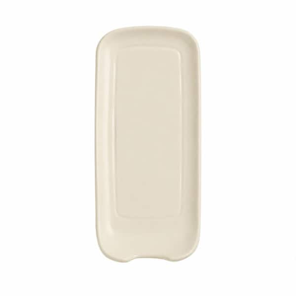 Clay Ceramic Spoon Rest 9 in x 4 in Heat Resistant Scratch Proof Dishwasher Safe Kitchen Utensil Rest