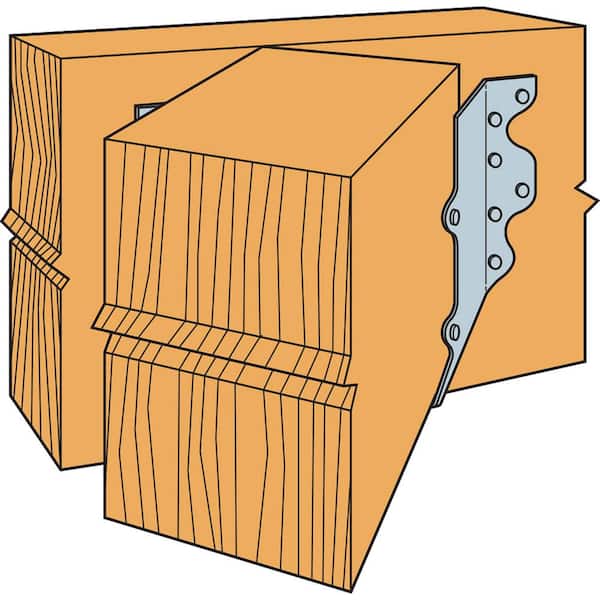 HSUL Galvanized Joist Hanger for 5 in. x 11-7/8 in. Engineered Wood, Skewed Left