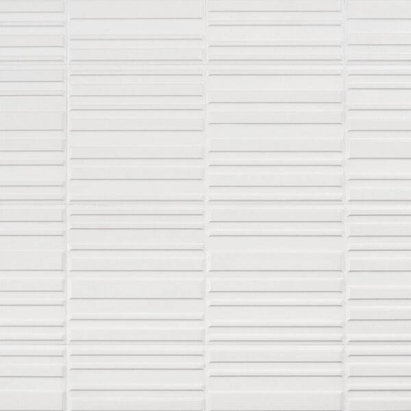 Ivy Hill Tile Newcastle White 7.87 in. x 15.74 in. Matte Ceramic Wall