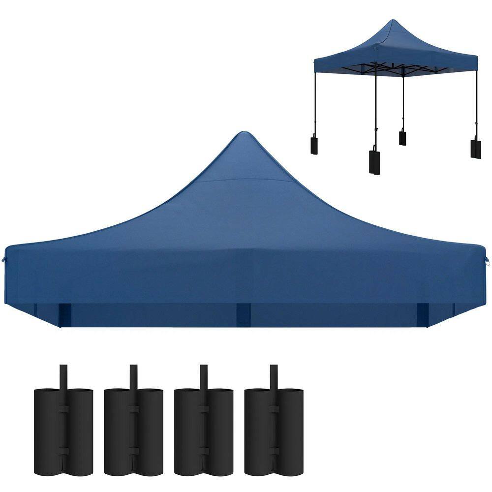 10 ft. x 10 ft. Polyester Replacement Canopy Top with Sandbags, UV Protection for Pop Up Canopy Tent price history on PriceWatchPro
