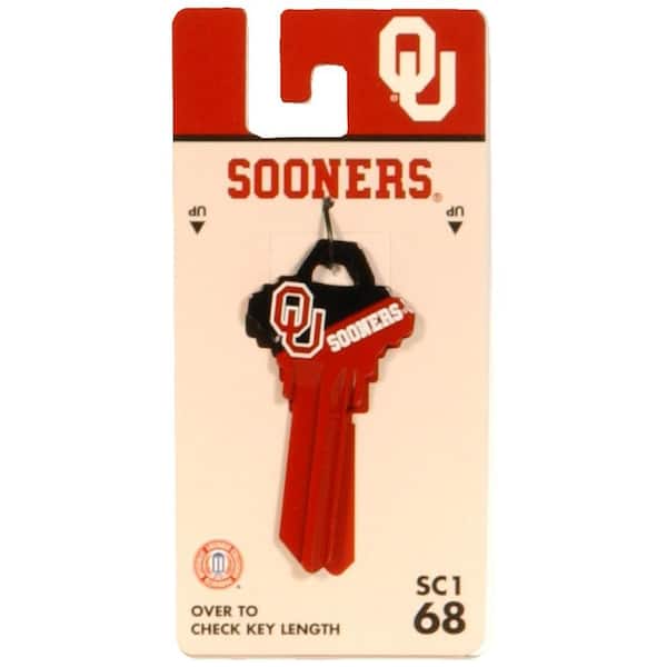 Hillman #68 NCAA Oklahoma Sooners Key Blank