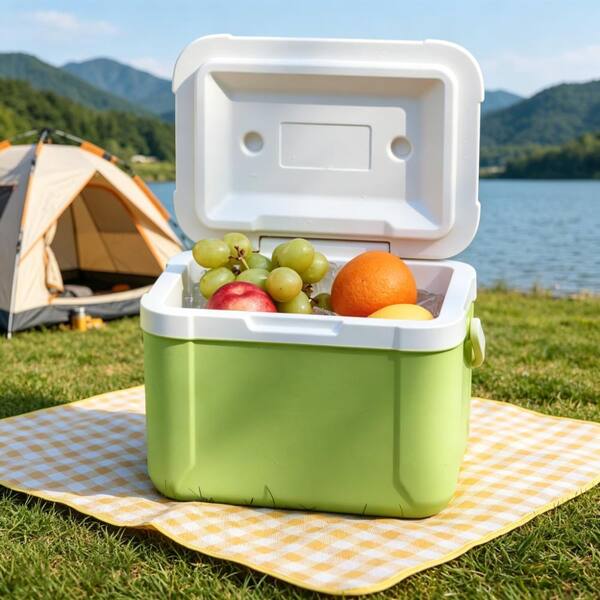 5.3 QT Hard Cooler, Insulated Ice Chest Box, Portable Ice