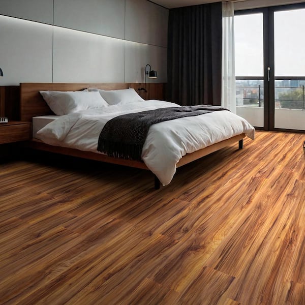 MSI Hawaiian Koa 6 MIL x 7 in. W x 48 in. L Waterproof Click Lock