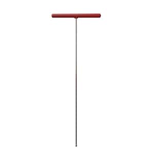 48 in. Length Steel Probing Rod with Ball Point for Pipes