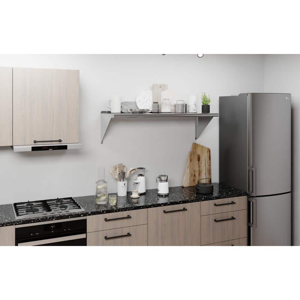 48" Long 18" Deep Stainless Steel Wall Shelf