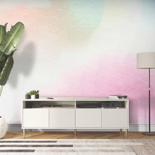 Watercolor Peel and Stick Wallpaper Mural