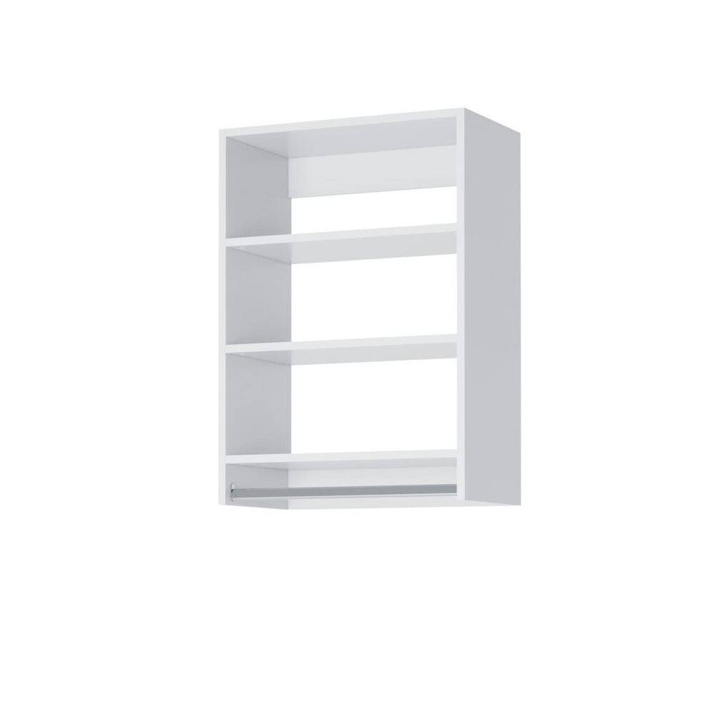 Vista Collection 18 in. W 18 in. W White Closet Kit Medium Hanging Wall Mounted 4-Shelf Wood Closet System price history on PriceWatchPro