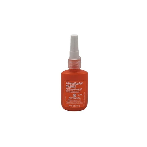 Permatex 0.34 fl. oz. High Strength Removable Orange Threadlocker