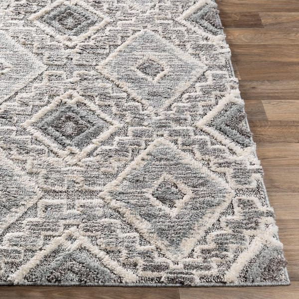 Manzo Off white Rug 170cmx120cm