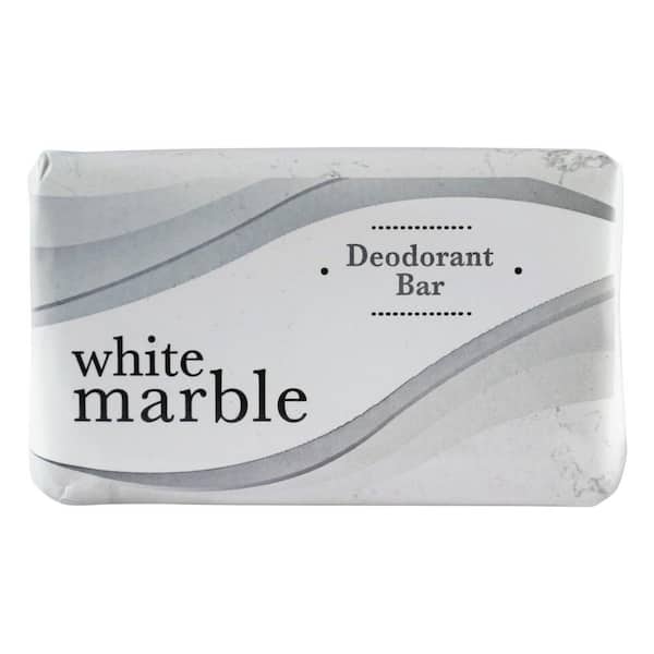 Individually Wrapped Deodorant Bar Soap, White, # 3 Bar, (200/Carton)