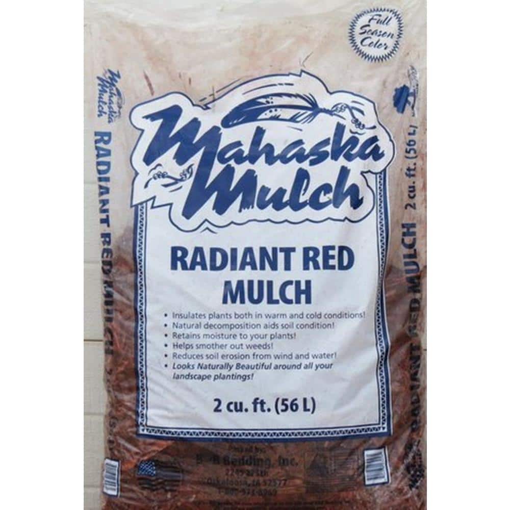 Vigoro 2 cu. ft. Radiant Red Mulch 480978 The Home Depot