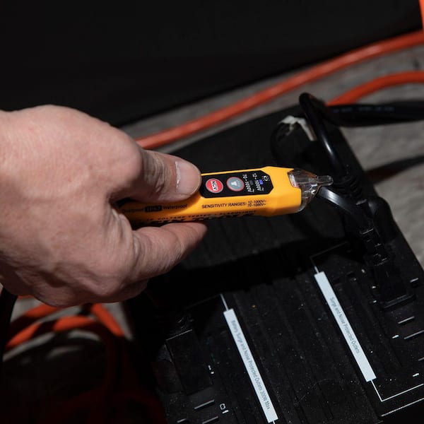 Klein Tools - Dual-Range Non-Contact Voltage Tester and GFCI Receptacle Tester Tool Set (2-Piece)