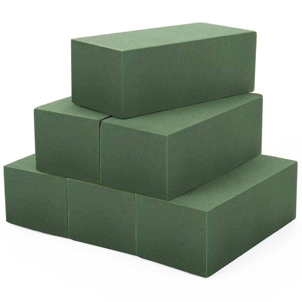 Afoxsos 2.3 in. 2.3 in. x 3.5 in. x 8 in. Green Indoor/Outdoor