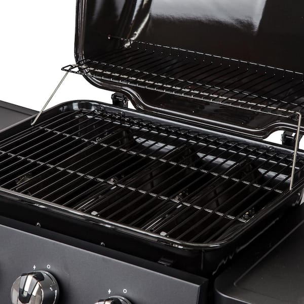 Dyna-Glo 3-Burner Open Cart Propane Gas Grill in Black DGC310CNP-D - The  Home Depot