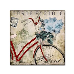 24 in. x 24 in. "Postale Paris II" by Color Bakery Printed Canvas Wall Art