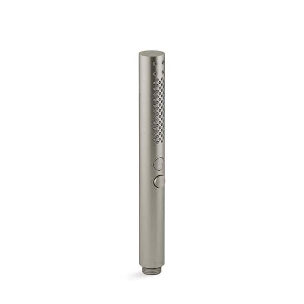 KOHLER Shift+ 2-Spray Patterns 1.13 in. Wall Mount Handheld Shower Head 1.75 GPM in Vibrant Brushed Nickel