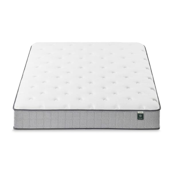 Zinus Twin Medium Gel Pocket Spring Hybrid 10 in. Mattress