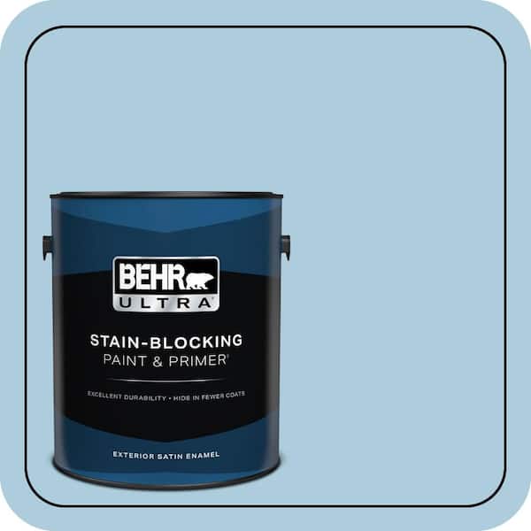 BEHR ULTRA 1 gal. #M500-2 Early September Satin Enamel Exterior Paint & Primer