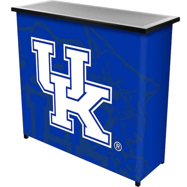 Unbranded University of Kentucky Fade Blue 36 in. Portable Bar
