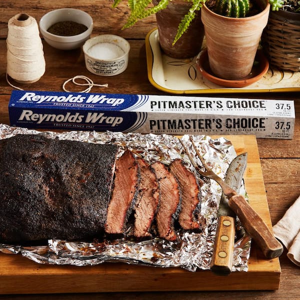 Reynolds 37.5 sq. ft. Wrap Pitmasters Choice Aluminum Foil (3-Pack)  CRPKF280303 - The Home Depot