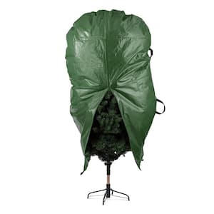 Green Waterproof Upright Tree Storage Bag for Trees Up to 7.5 ft. Tall