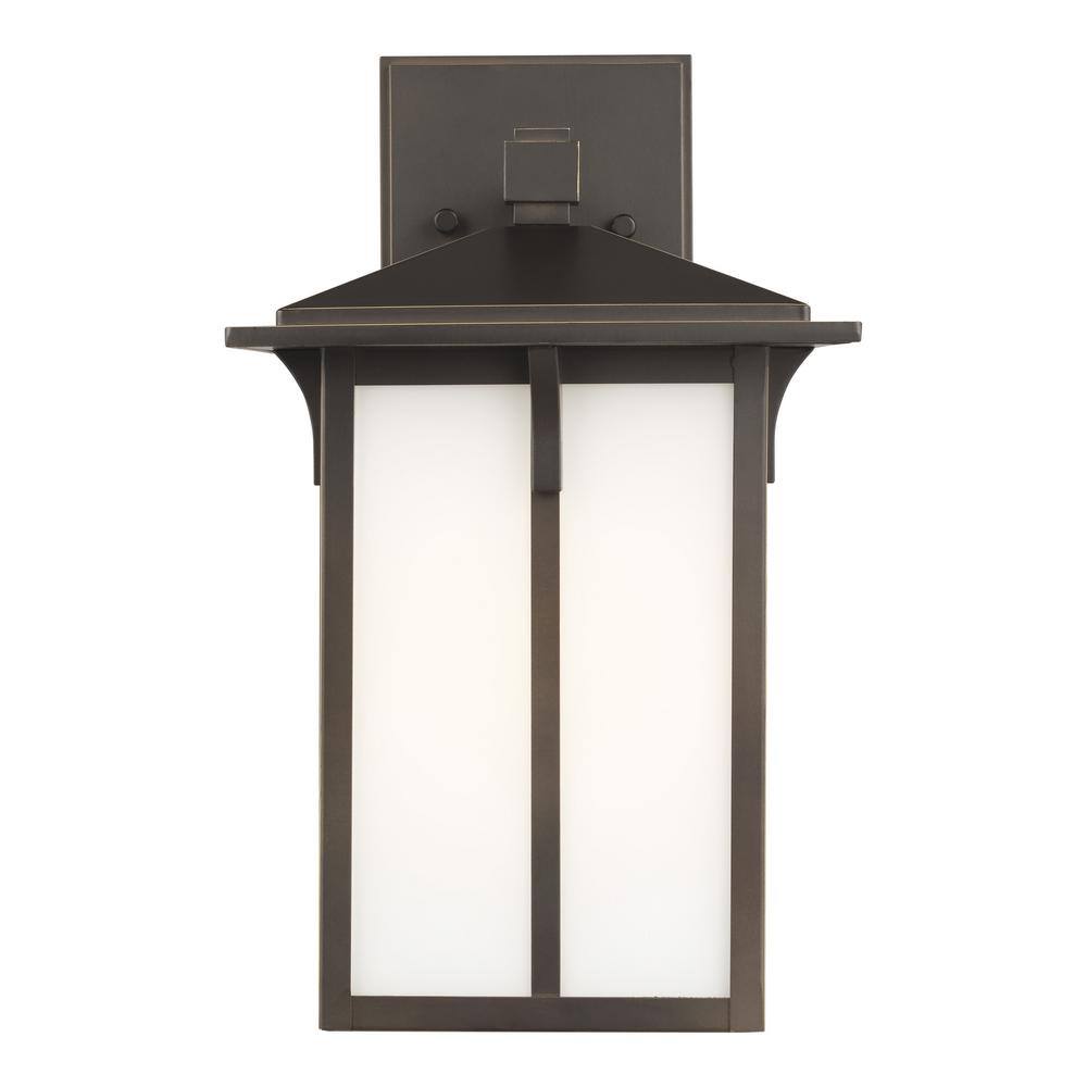 Antique Bronze Tomek Energy Star Outdoor Wall Lantern