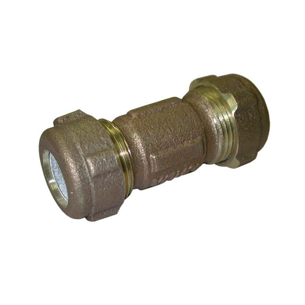 3/4 in. CTS or 1/2 in. IPS Bronze Coated Brass Compression Coupling (5 in. Length) for Pipe Repair price history on PriceWatchPro