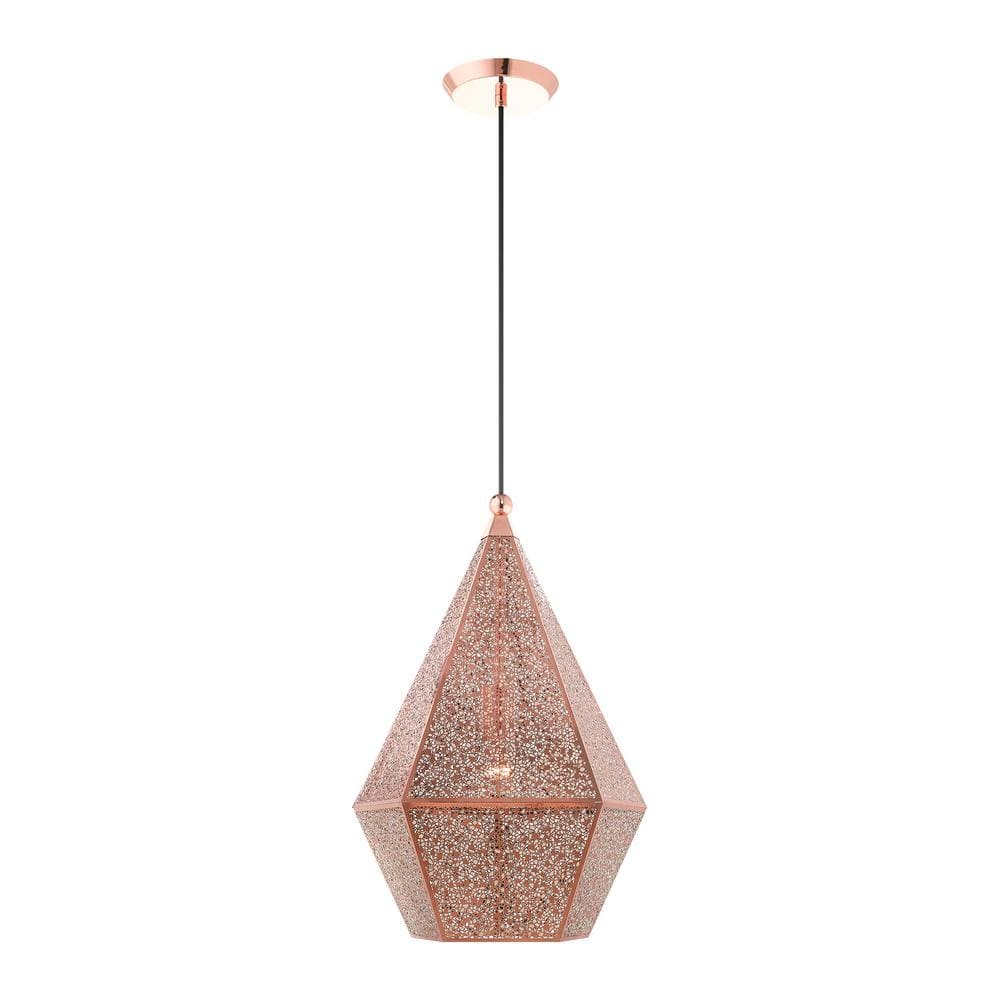 Kingswell-1 Light Rose Gold Pendant price history on PriceWatchPro