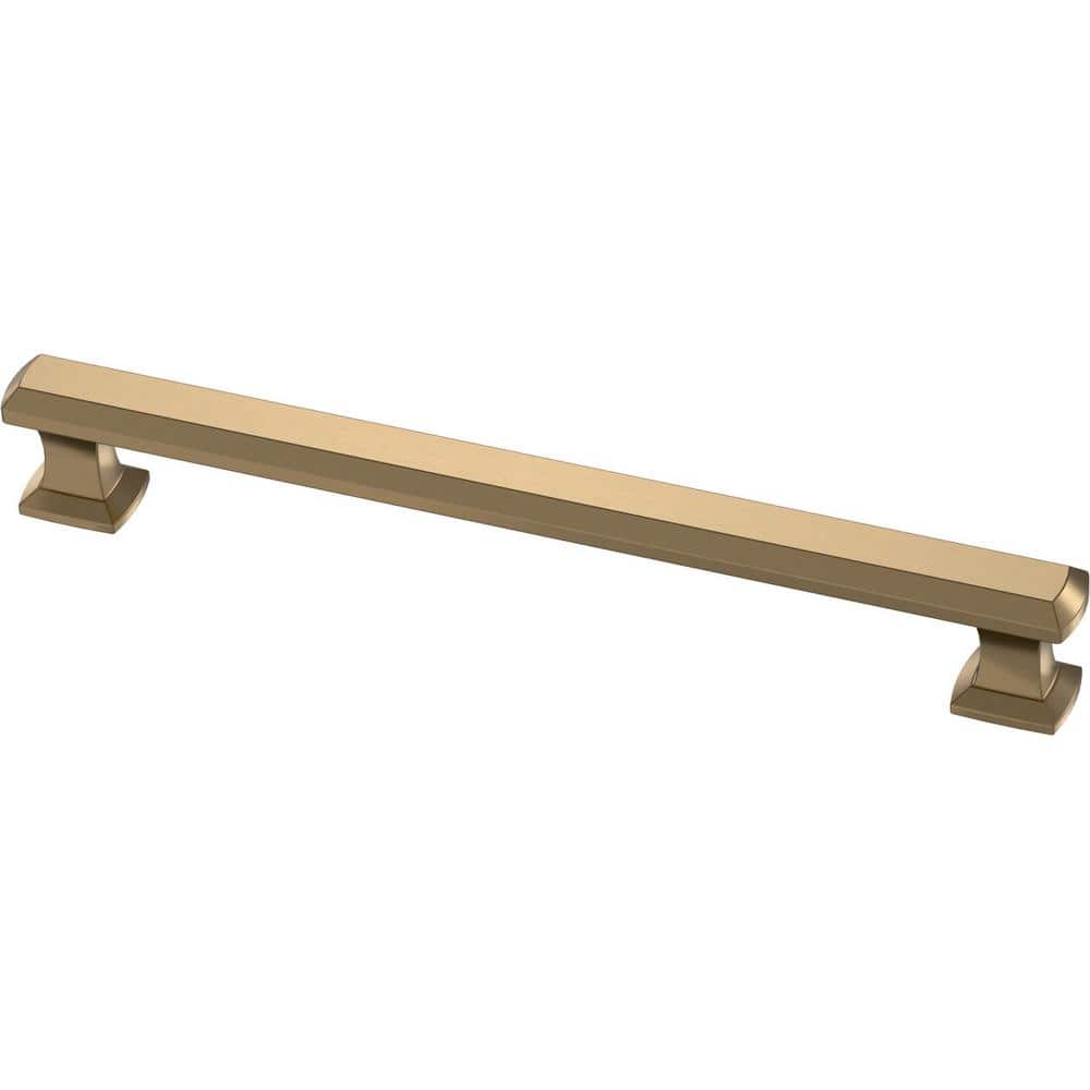 Chamfered Slim Bar 6-5/16 in. (160 mm) Classic Champagne Bronze Cabinet Handle Drawer Bar Pull price history on PriceWatchPro