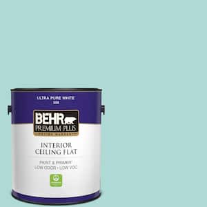 1 gal. #M450-3 Wave Top Ceiling Flat Interior Paint