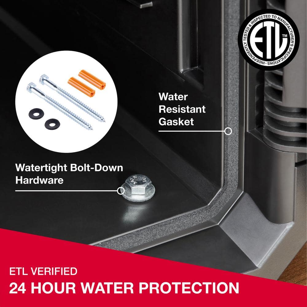 Black Small Fireproof Waterproof Safe with Combination Lock