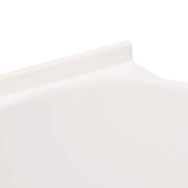 Builder's Series 30 in. L x 52 in. W Left Side Drain Combination Jetted Bathtub in White with Fast Filling Faucet Set