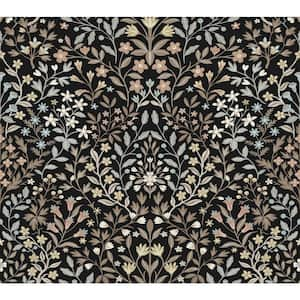 Garden Black And Neutral Terrace Wallpaper