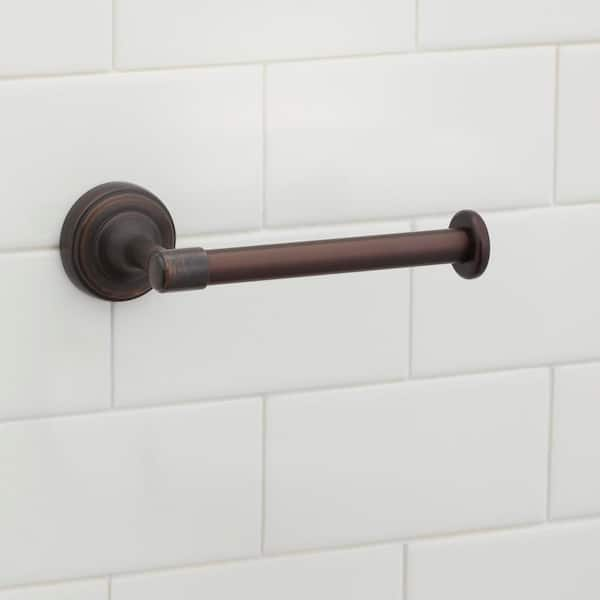 Keegan Single Post Toilet Paper Holder in Oil Rubbed Bronze