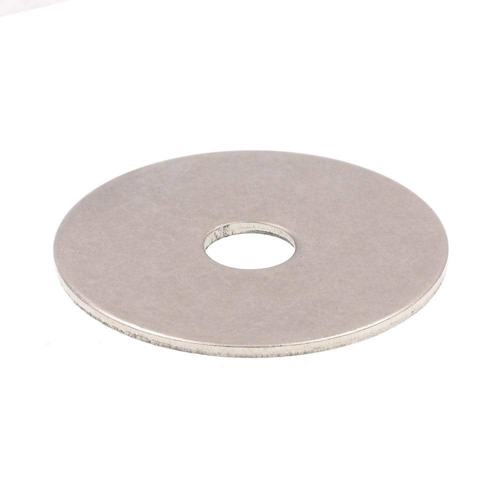 Prime-Line 1/4 in. x 1-1/4 in. O.D. Grade 18-8 Stainless Steel Fender Washers (50-Pack)