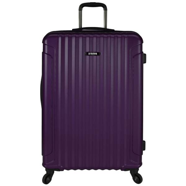 U.S. Traveler Akron 29 in. Hardside Spinner Luggage Suitcase, Purple