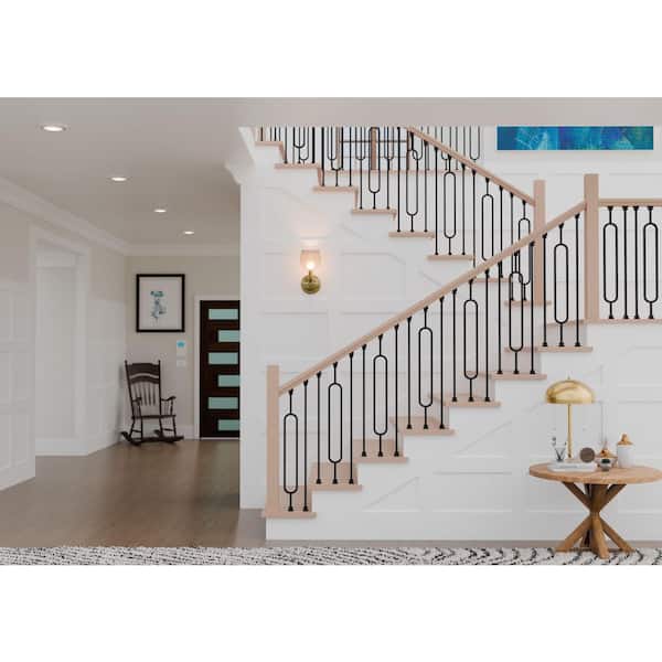 Square Staircase Posts Square Stair Post 48