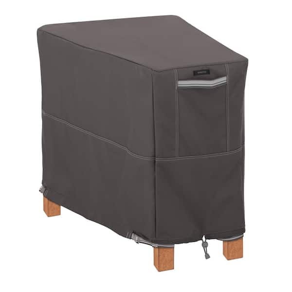 Classic Accessories Ravenna 32 in. L x 14 (Front), 24 (Back) W x 24 in. H Wedge Accent Patio Table Cover