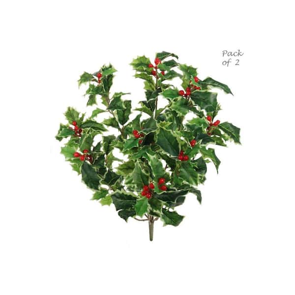 P-101335 9 inches Mini Holly Berry Pick