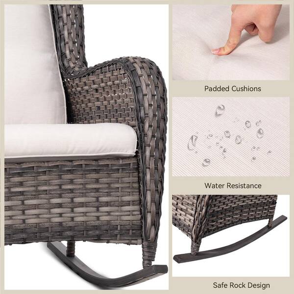 Custom Wicker Chair Cushion Garden Patio Mat MDSCM-42