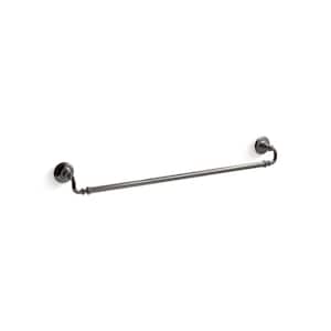 Artifacts 30 in. Wall Mounted Single Towel Bar in Vibrant Titanium