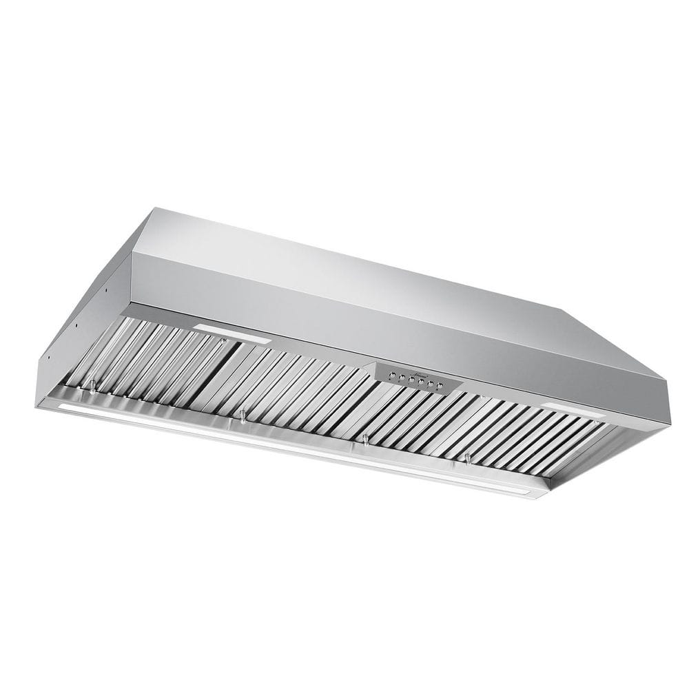 Akicon Akicon 48 in. 1200 CFM Ducted Stainless Steel Range Hood