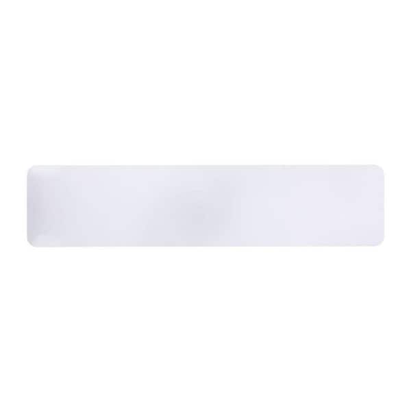 Clear PEVA Stair Tread Cover 6 in. x 30 in., Set of 15, Non-Slip and Waterproof Safety Grip Tape for Wooden Steps