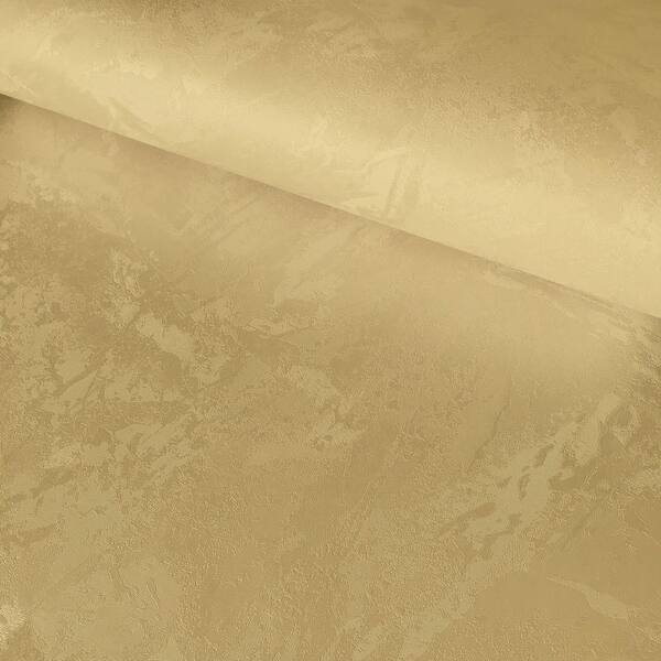 Marble Embossed Wallpaper in Pale Gold