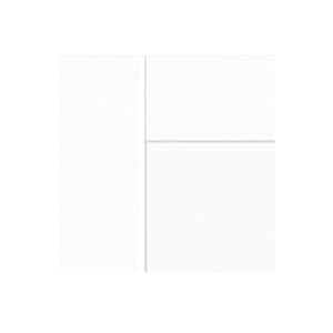 Richmond Verona White Plywood Shaker Assembled Kitchen Cabinet Door Sample 7.5 in W x 0.75 in D x 7.5 in H