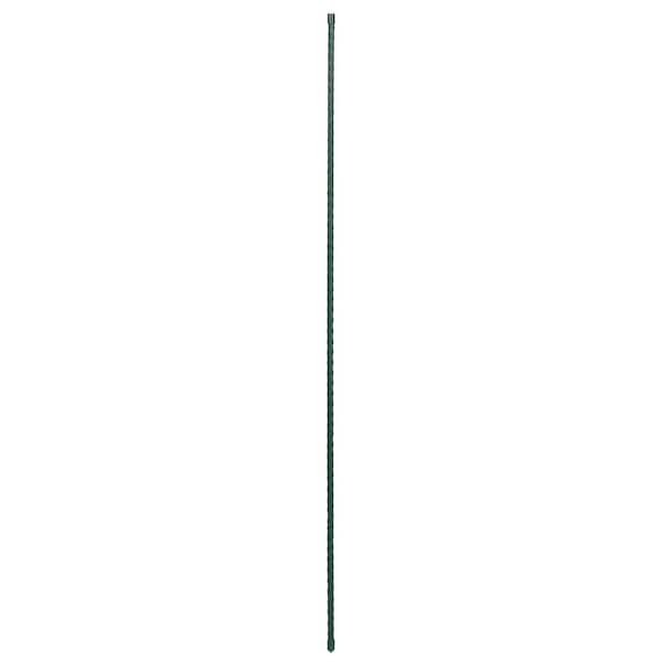 4 ft. Plastic Garden Plant Stake, Standard Duty Green Support Stake for Trees and Vegetables