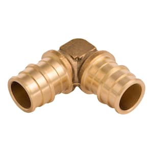 3/4 in. PEX-A Brass Expansion 90-Degree Elbow Fitting